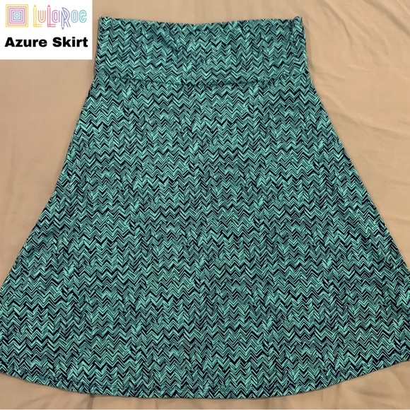 LuLaRoe Azure Skirt - XL - Picture 1 of 4